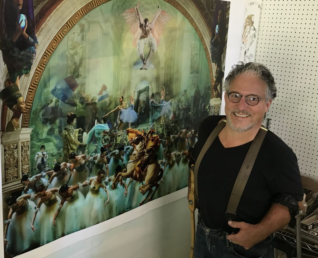 Sam Roloff standing in studio 2019